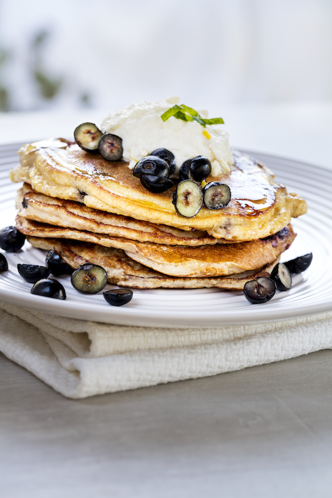 Easter morning breakfast recipe – Buttermilk Blueberry and Blackberry Pancakes!